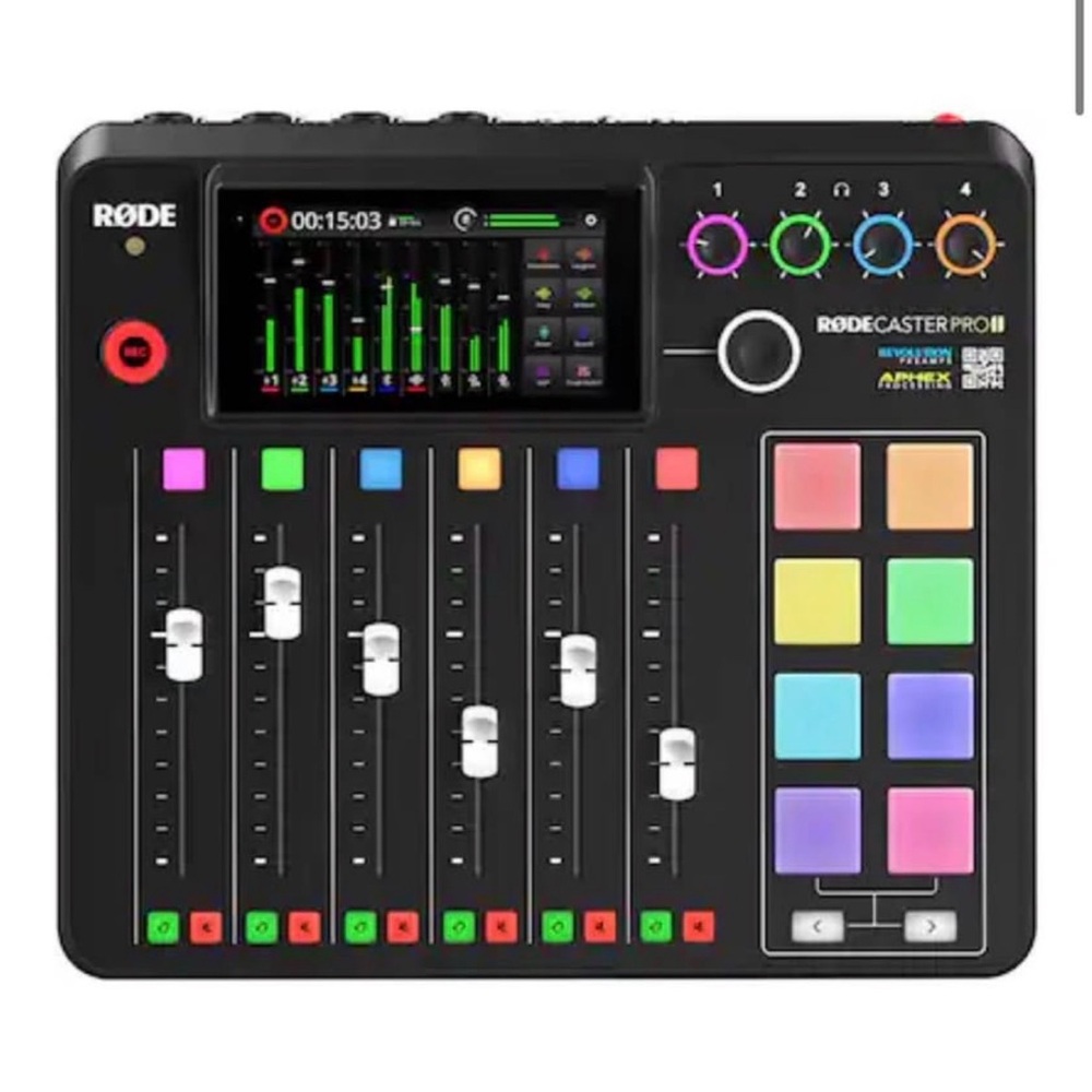 RØDEcaster Pro II Multi-Channel Podcast Mixer - Black